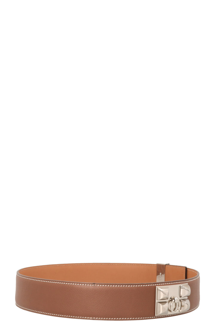 HERMÈS CDC Waist Belt Gold Palladium