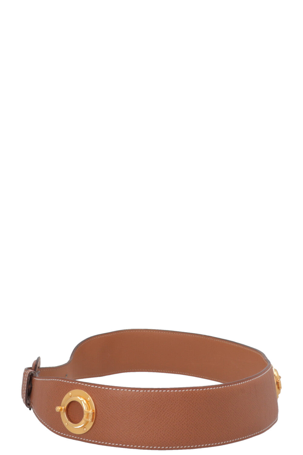 HERMÈS Nautical Belt Epsom Gold