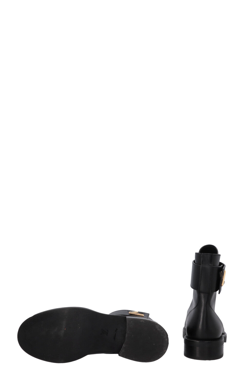 LOUIS VUITTON Wonderland Ranger Boots Leather Black