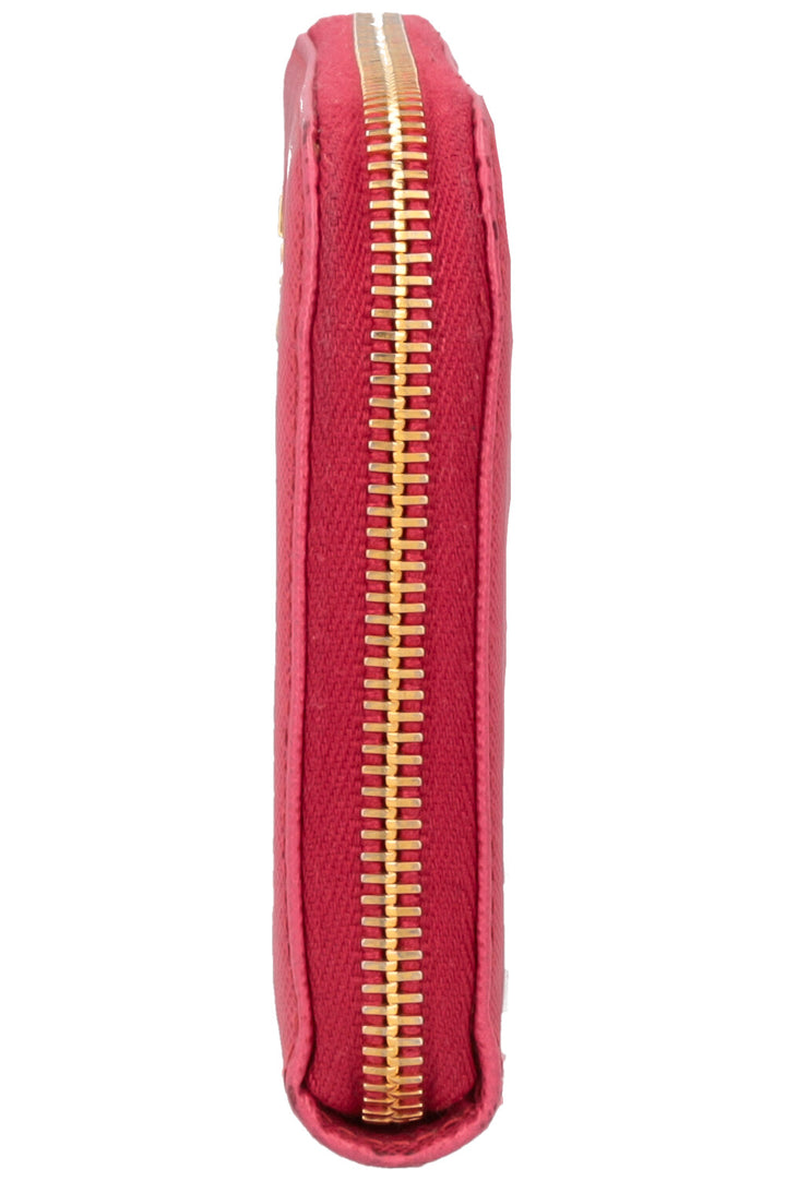 Portefeuille PRADA Zip Saffiano Rose