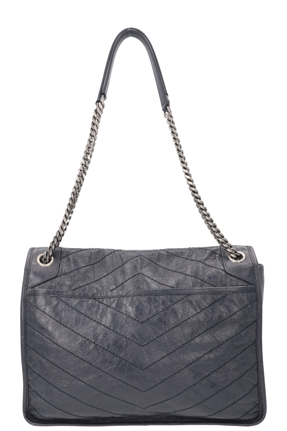 SAINT LAURENT Large Niki Shoulder Bag Blue