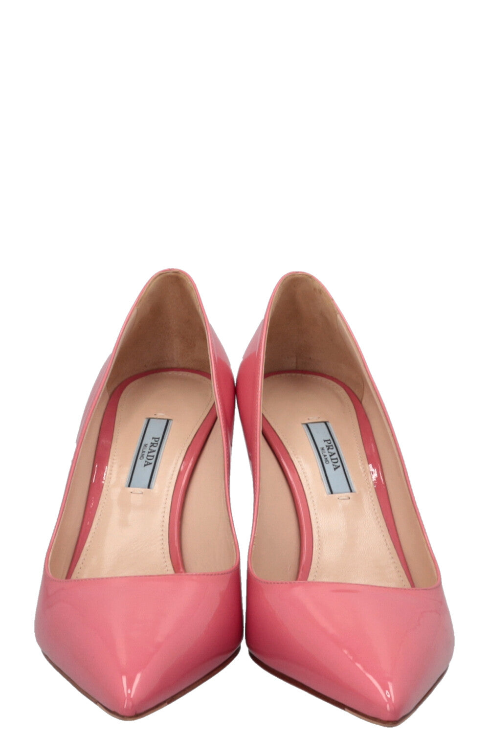 PRADA Patent Pink Heels