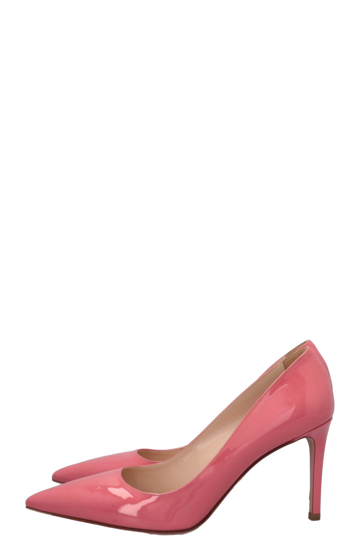 PRADA Patent Pink Heels