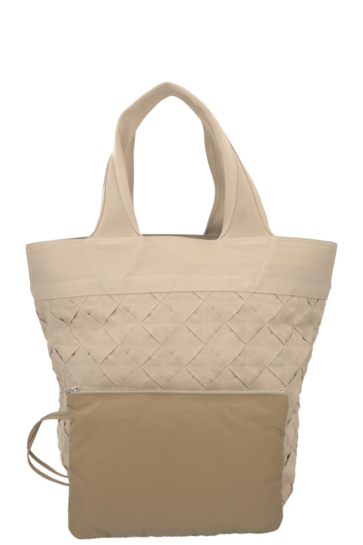 BOTTEGA VENETTA Webbing Intrecciato Bag Beige