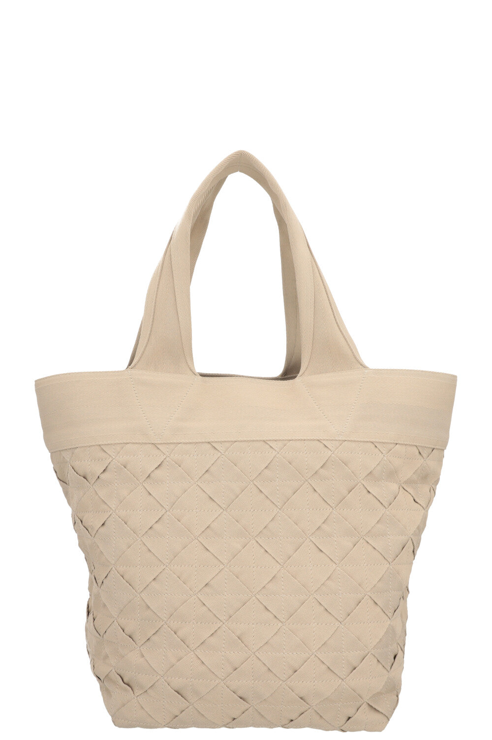 BOTTEGA VENETTA Webbing Intrecciato Bag Beige
