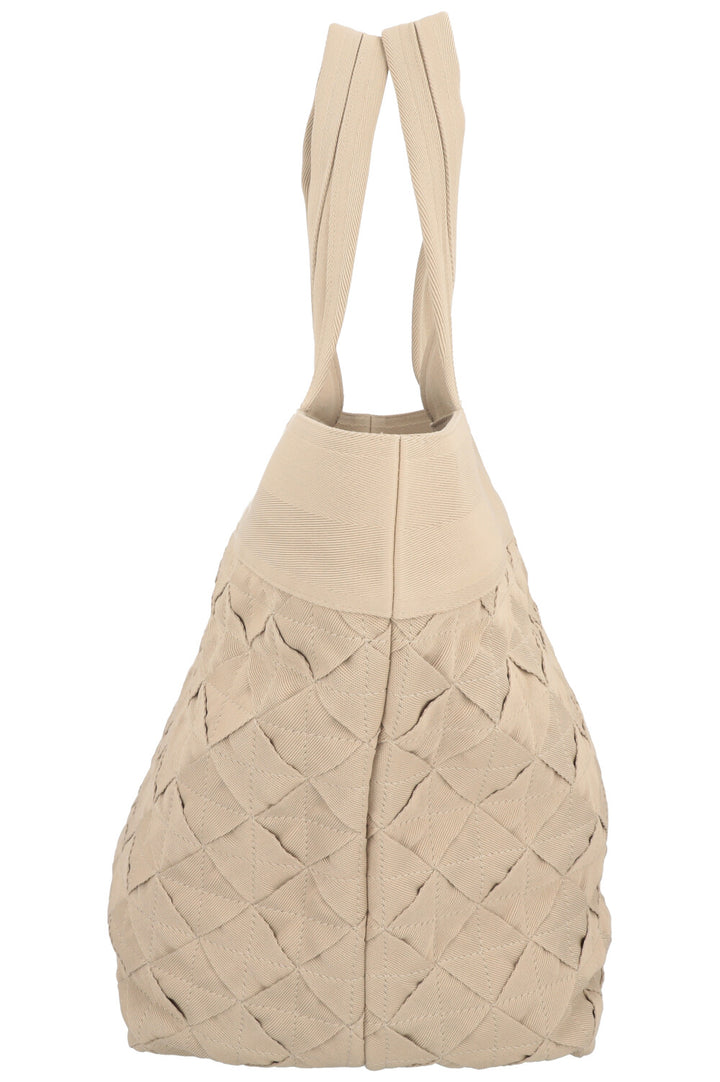 BOTTEGA VENETTA Webbing Intrecciato Bag Beige