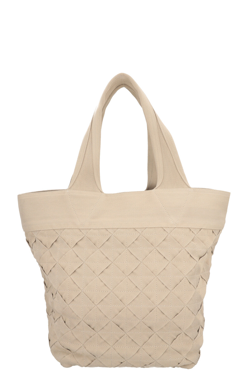 BOTTEGA VENETTA Webbing Intrecciato Bag Beige