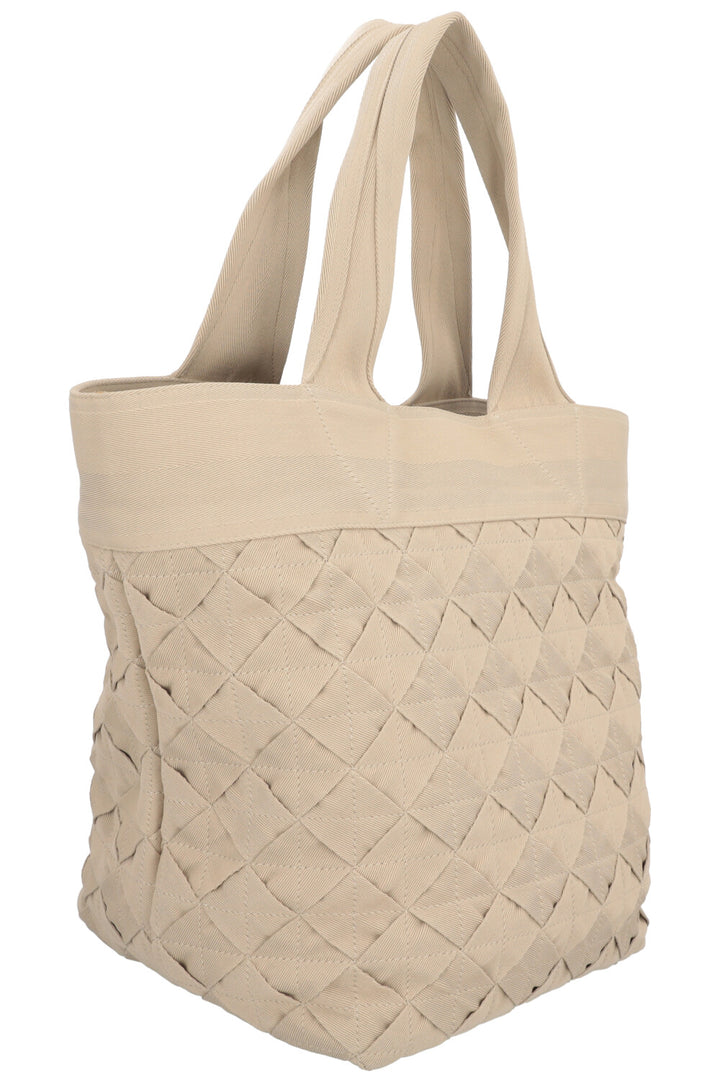 BOTTEGA VENETTA Webbing Intrecciato Bag Beige