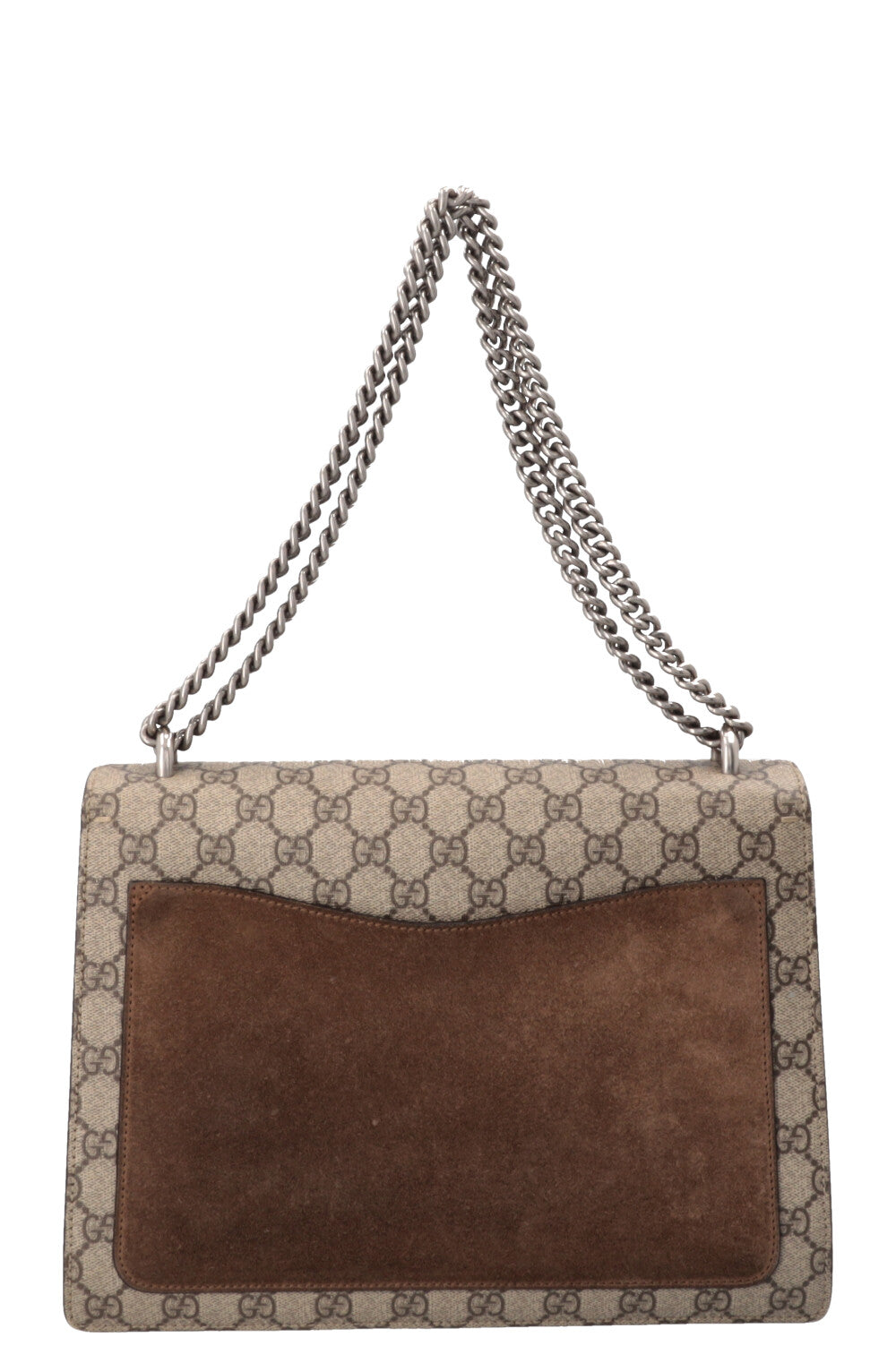 GUCCI Dionysus GG Supreme Bag Medium Brown