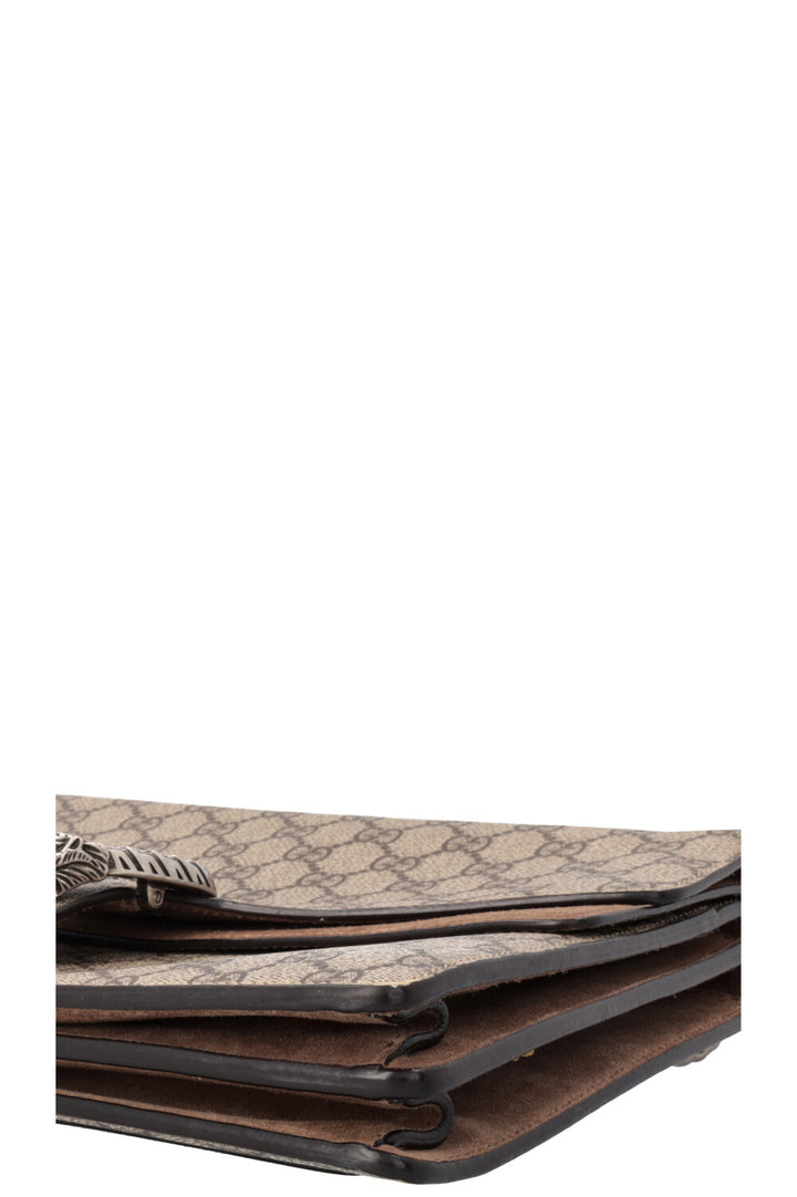 GUCCI Dionysus GG Supreme Bag Medium Brown