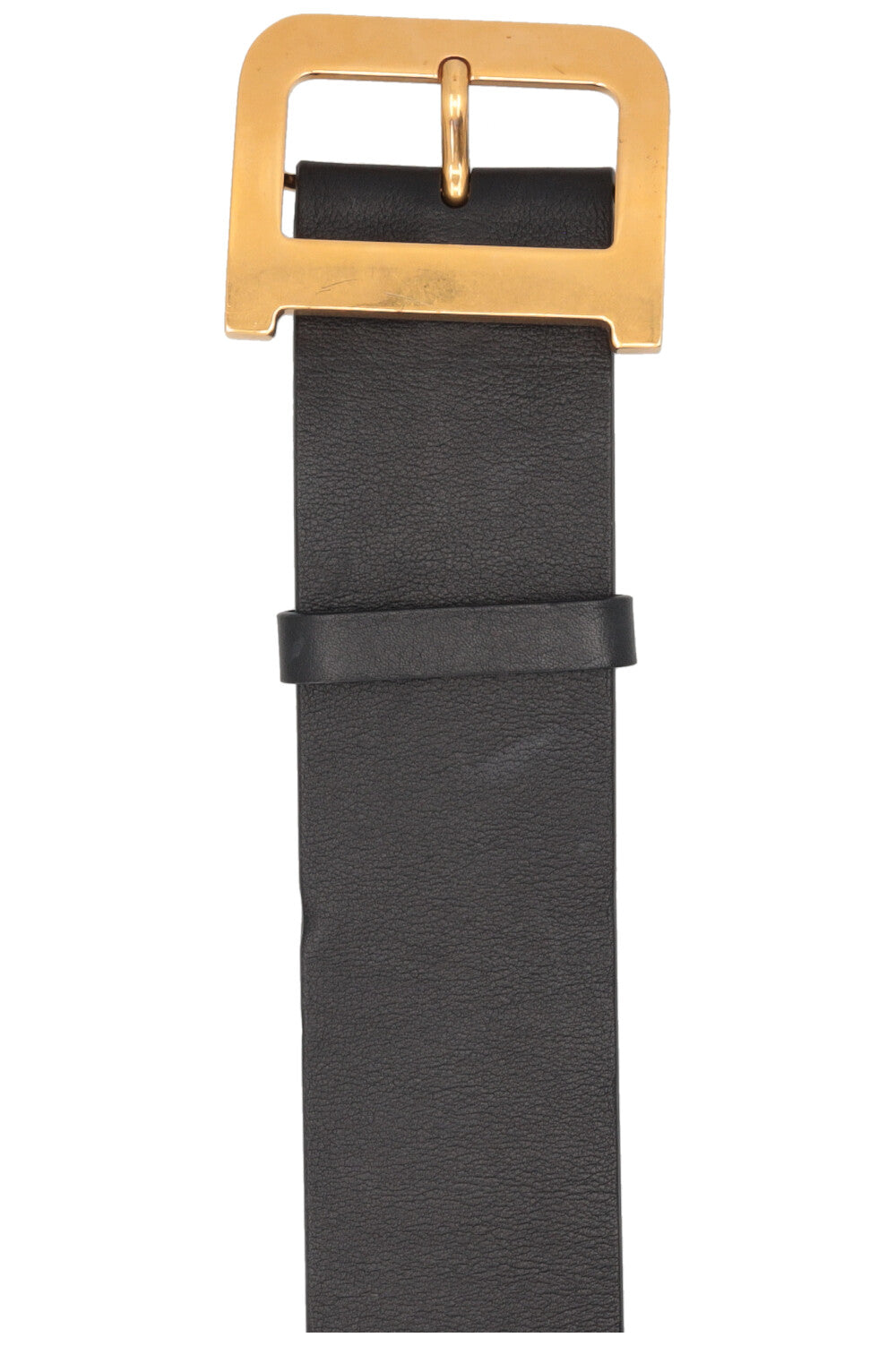 CHISTIAN DIOR D-Fence Belt Leather Black