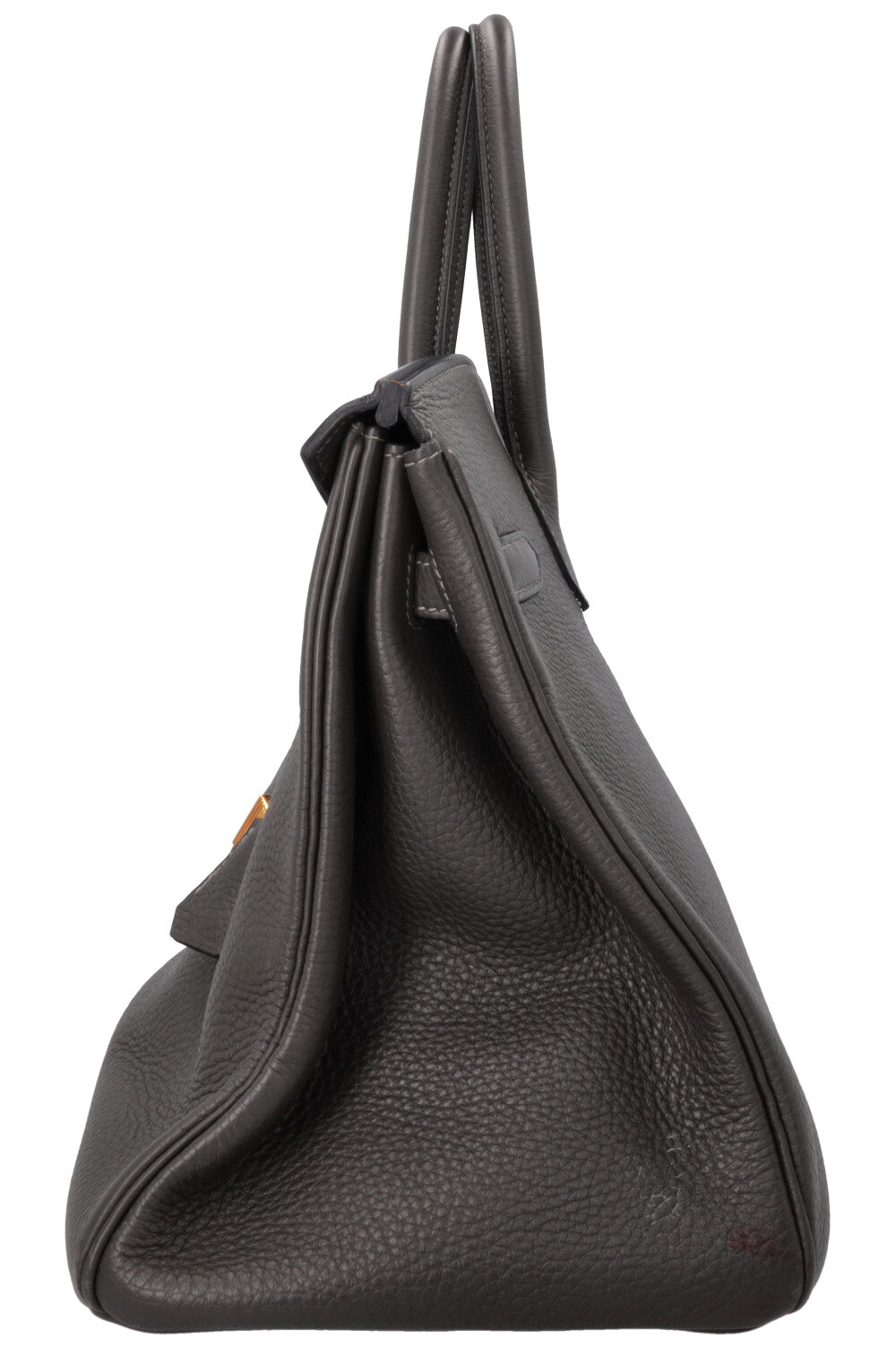 HERMÈS Birkin 35 Retourne Togo Gris Tourterelle