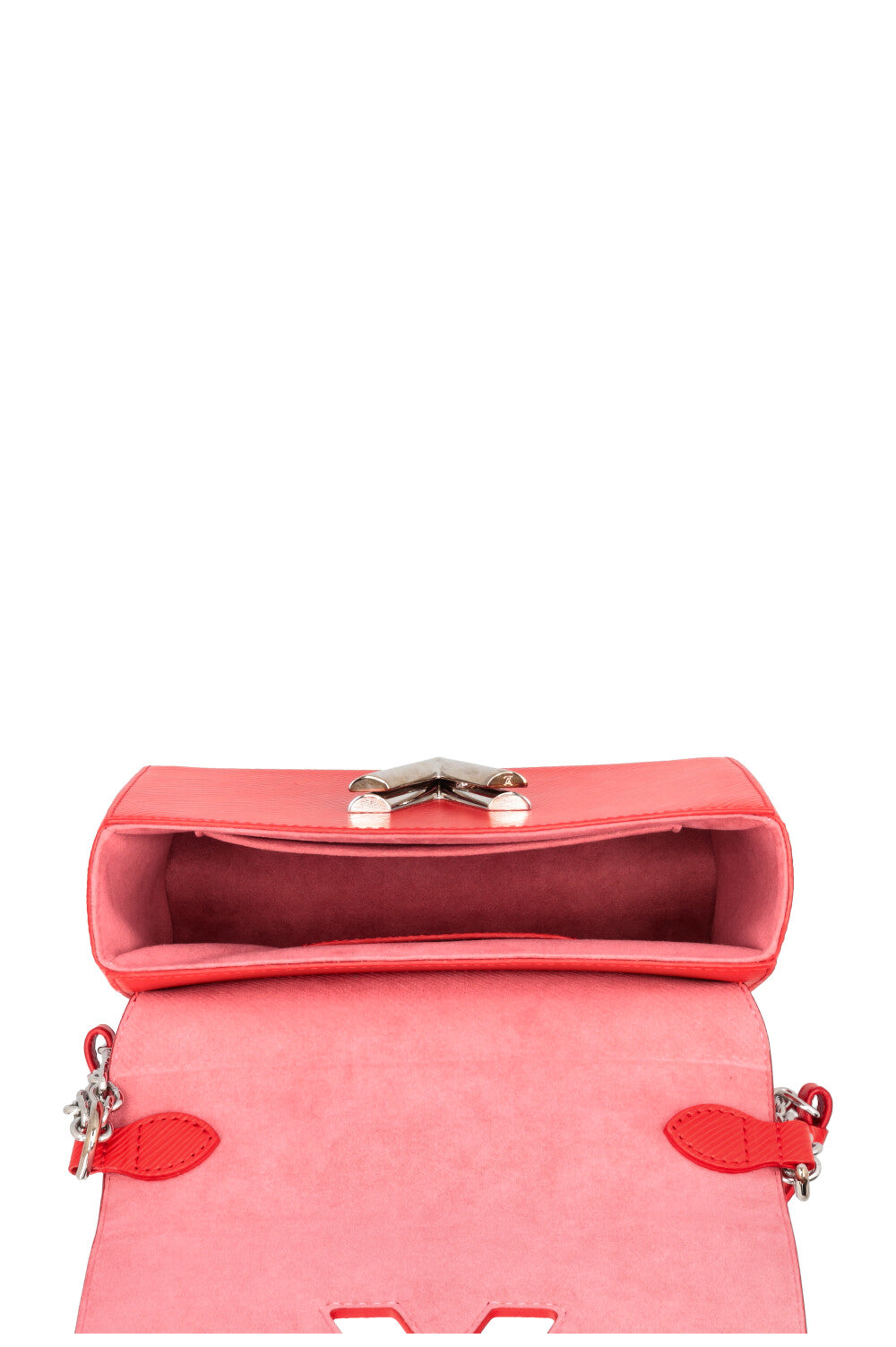 LOUIS VUITTON Twist MM Crossbody Bag Epi Red