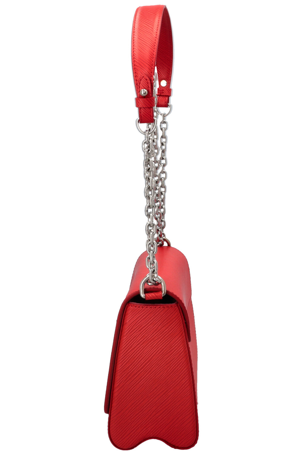 LOUIS VUITTON Twist MM Crossbody Bag Epi Red