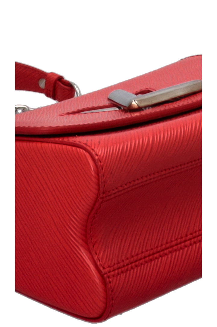 LOUIS VUITTON Twist MM Crossbody Bag Epi Red