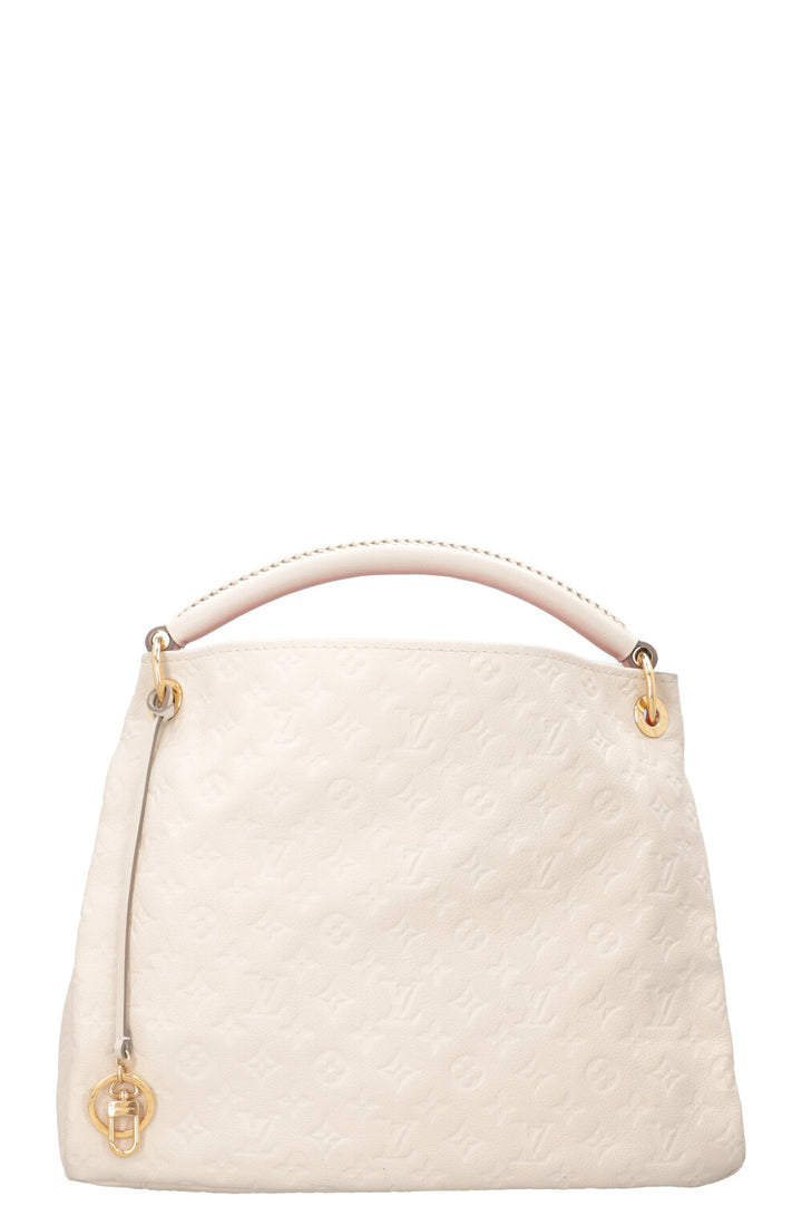 LOUIS VUITTON Artsy PM Bag Empreinte Ivory