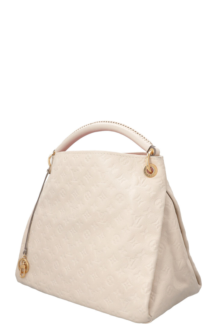 LOUIS VUITTON Artsy PM Bag Empreinte Ivory