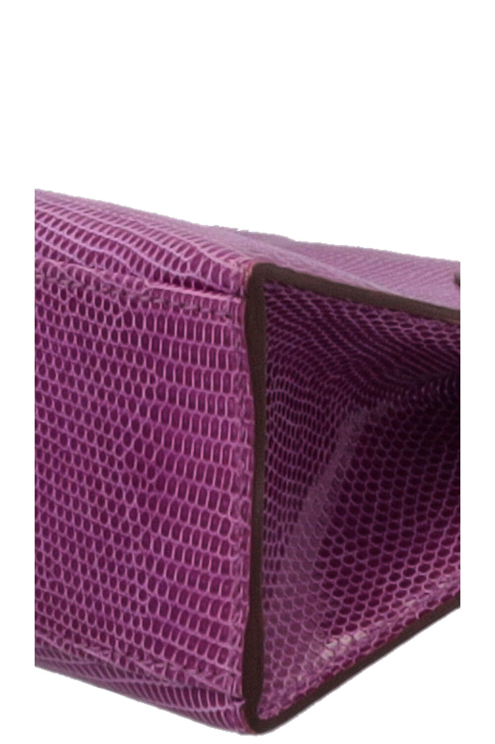HERMÈS Kelly Pochette Lizard Violet