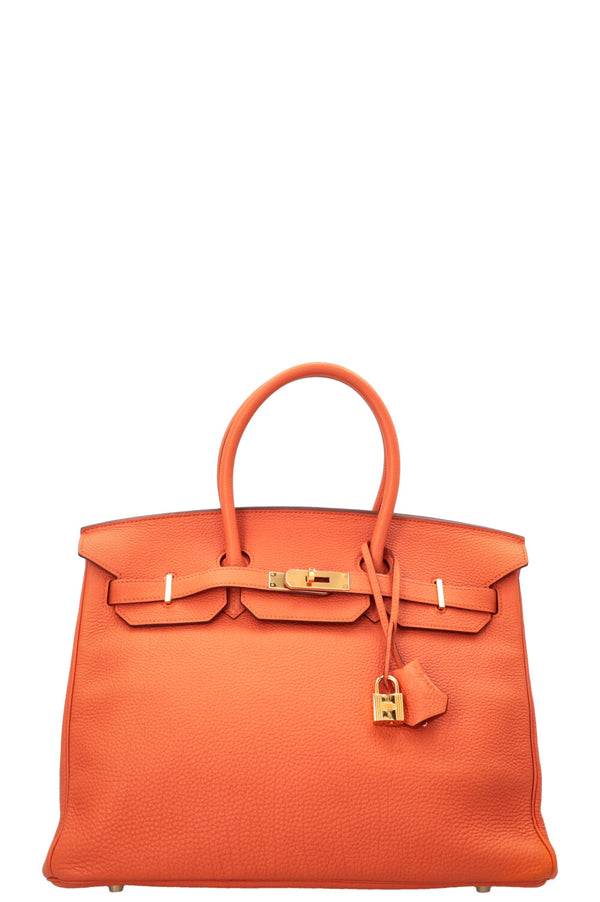 HERMÈS Birkin 35 Togo Orange