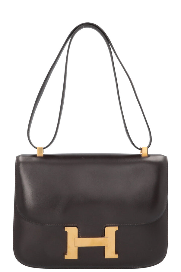 HERMÈS Vintage Constance 24 Box Chocolat
