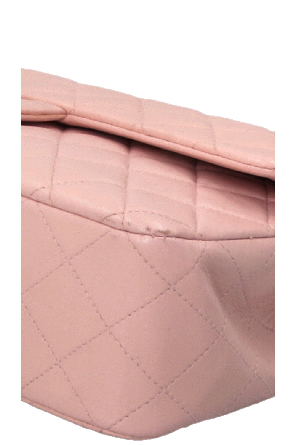 CHANEL Medium Classic Double Flap Bag Pink