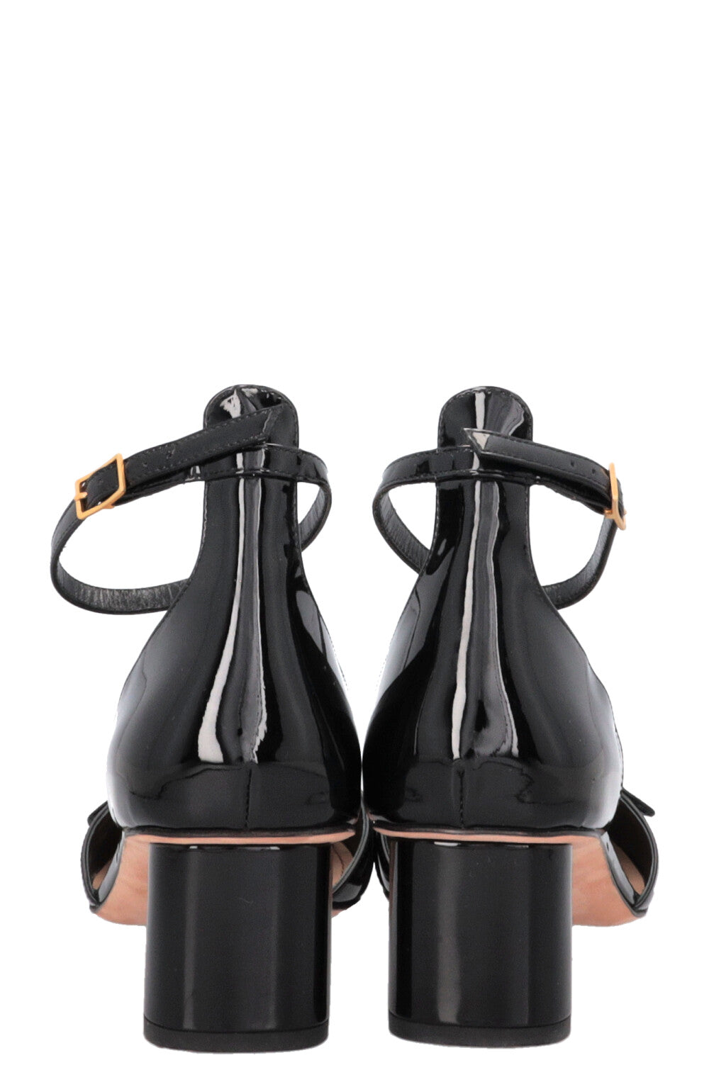 CHRISTIAN DIOR C'Est Dior Heels Patent Black