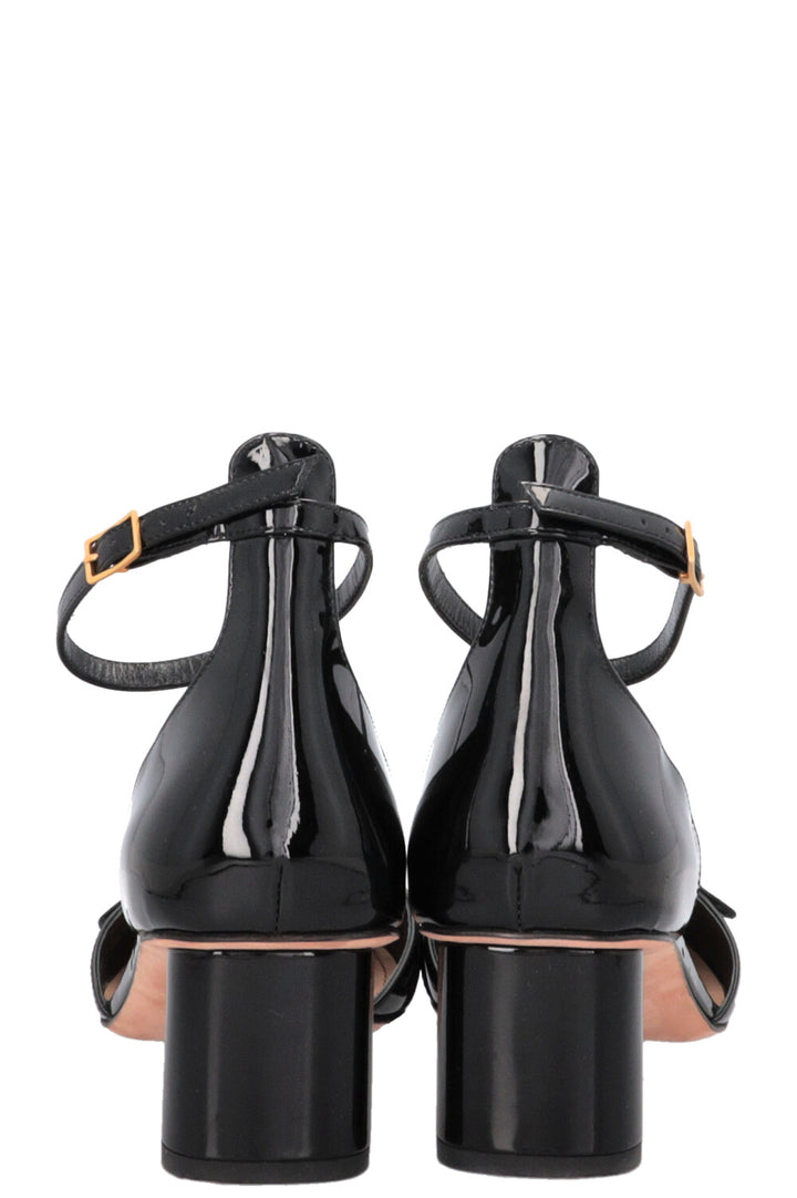 CHRISTIAN DIOR C'Est Dior Heels Patent Black