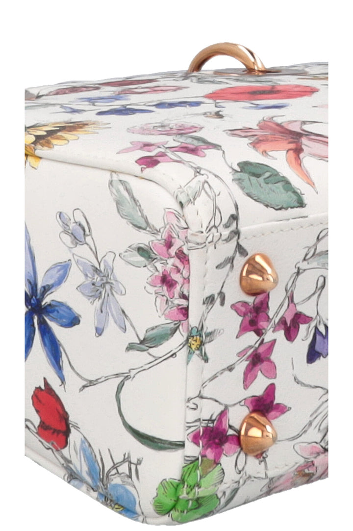 CHRISTIAN DIOR Florilegio Small Lady Dior White