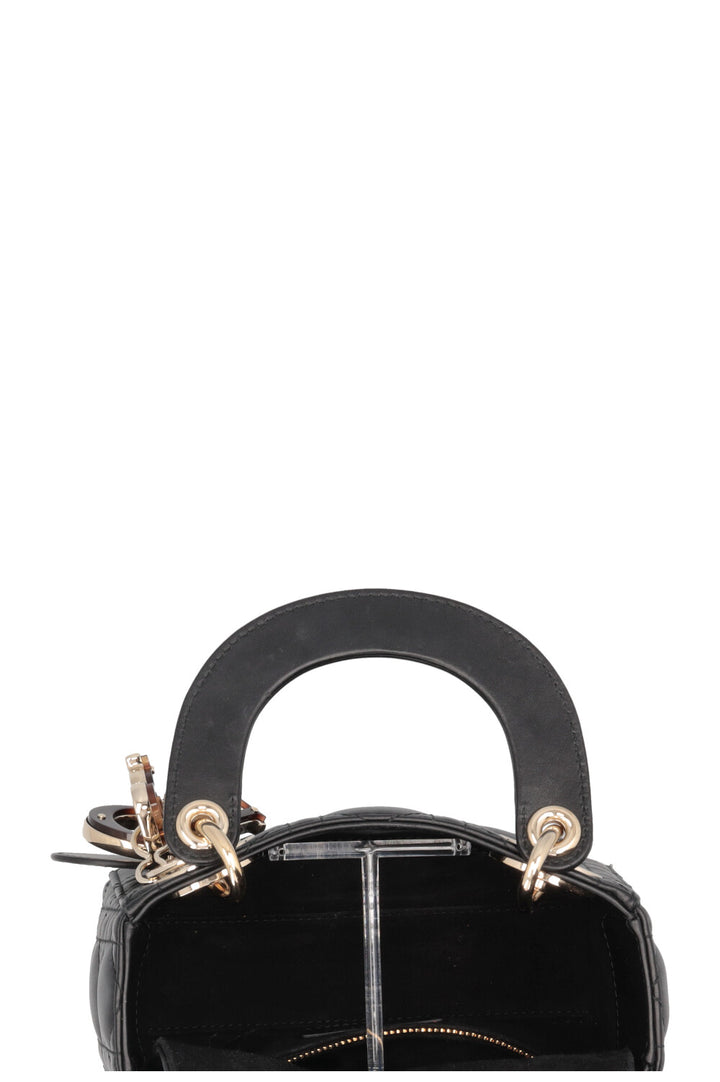 CHRISTIAN DIOR Mini Lady Dior Bag Black