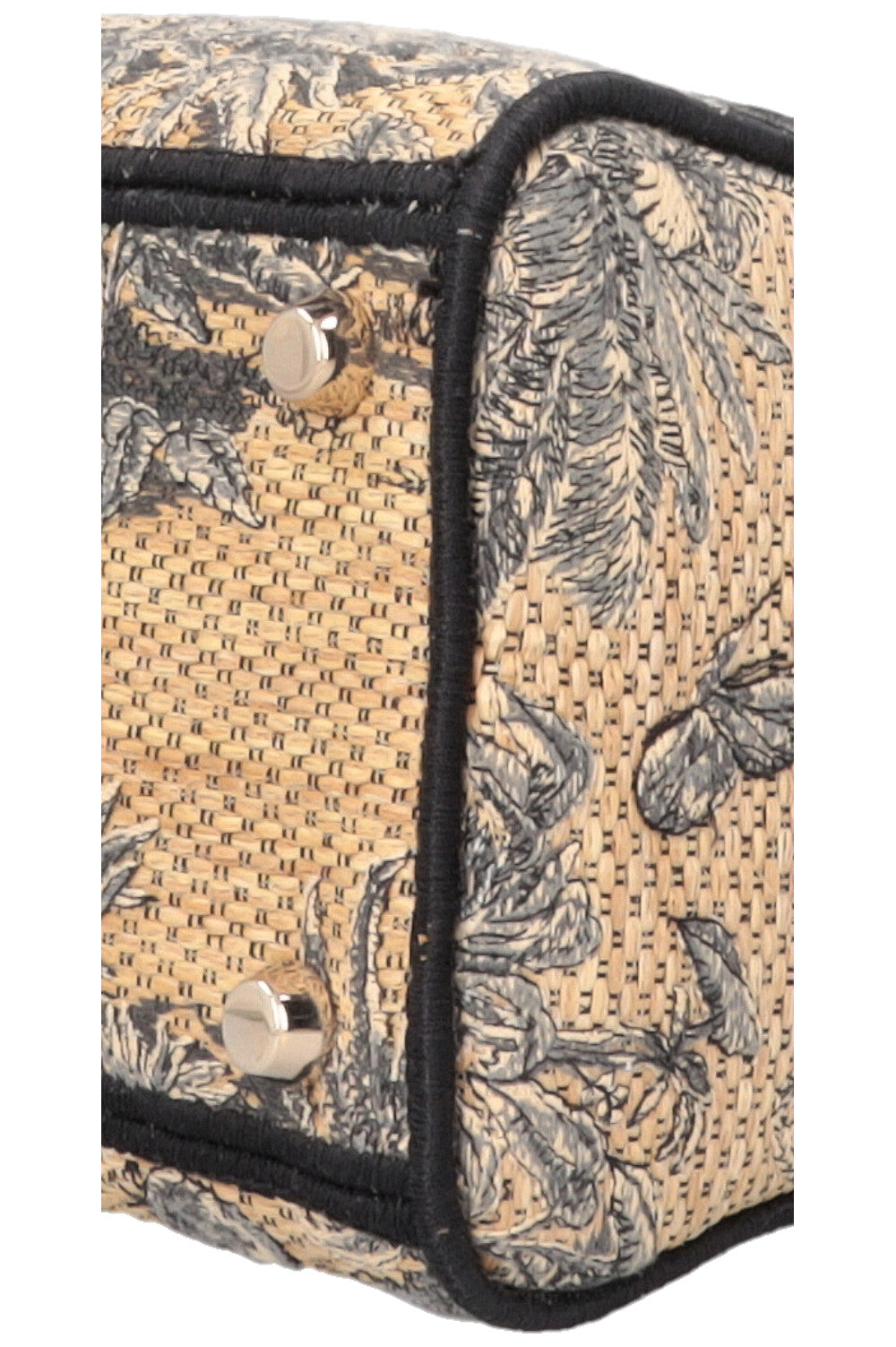 CHRISTIAN DIOR Medium Dioriviera Lady Dior Raffia