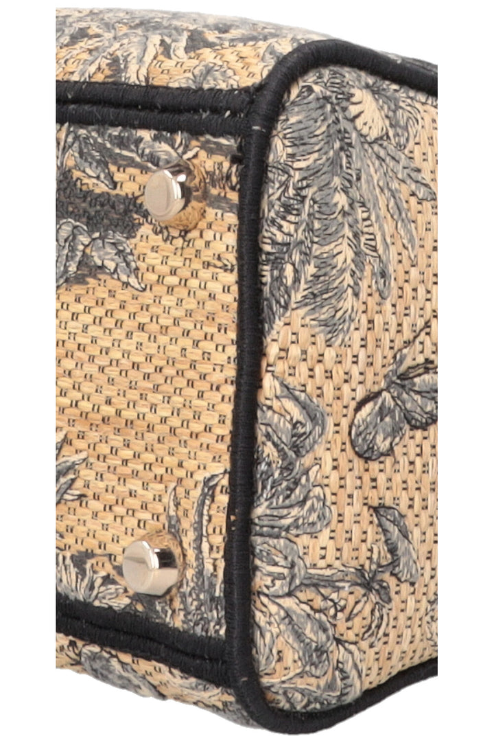 CHRISTIAN DIOR Medium Dioriviera Lady Dior Raffia