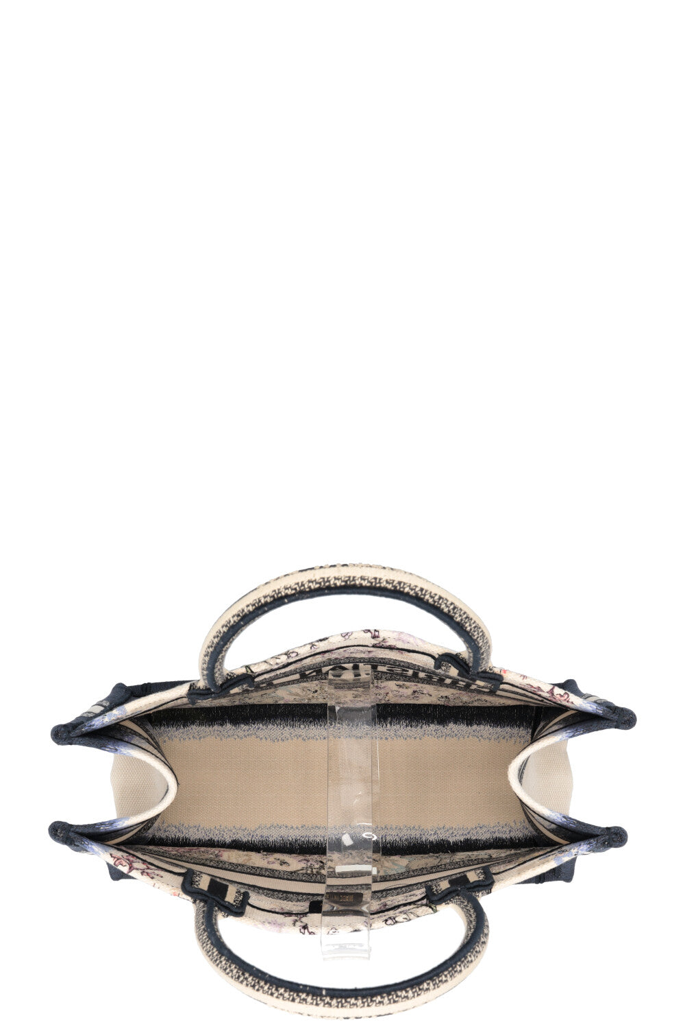 CHRISTIAN DIOR Medium Book Tote Panelli Embroidery