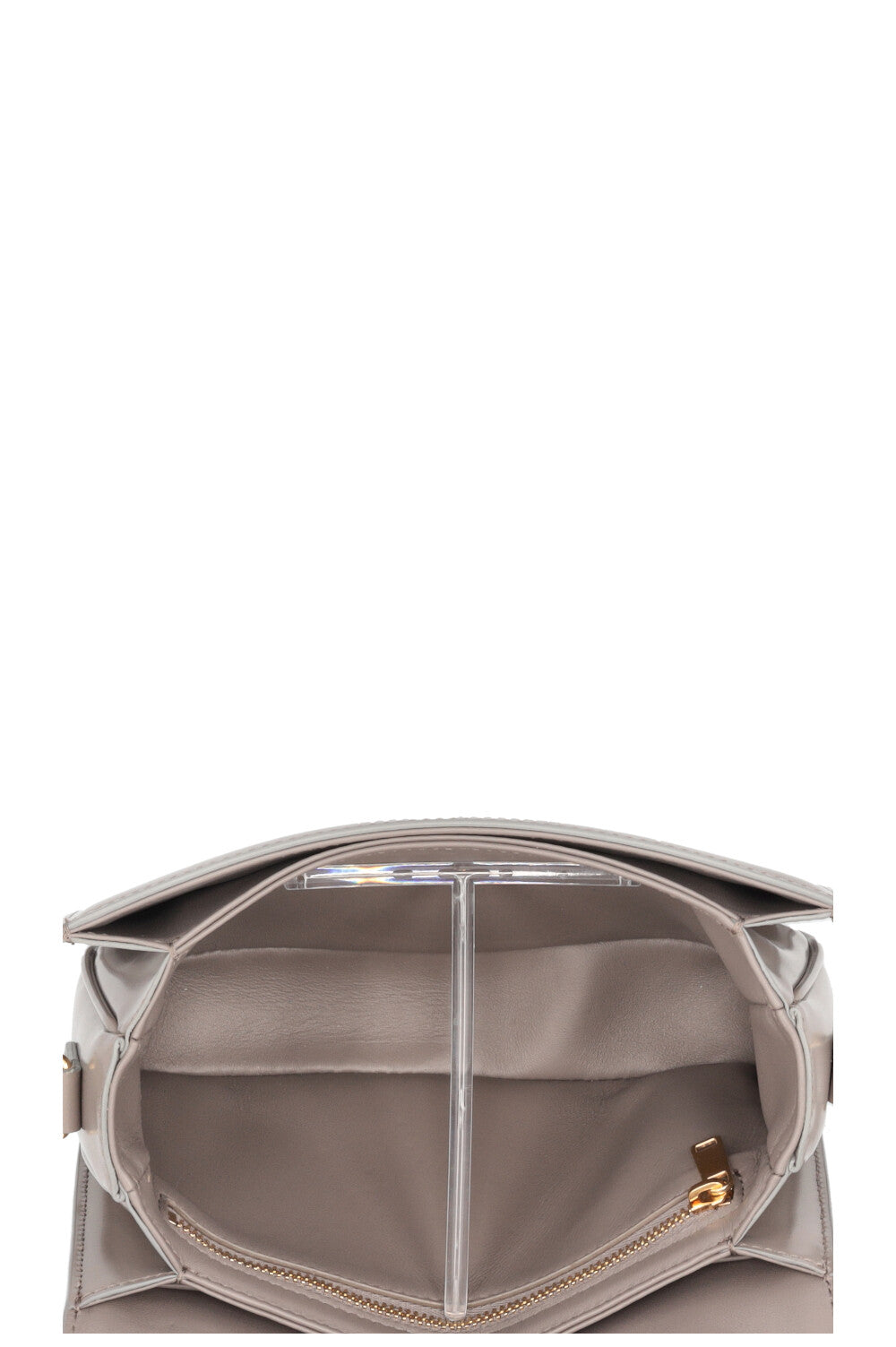 CELINE Teen Triomph Crossbody Bag Grey
