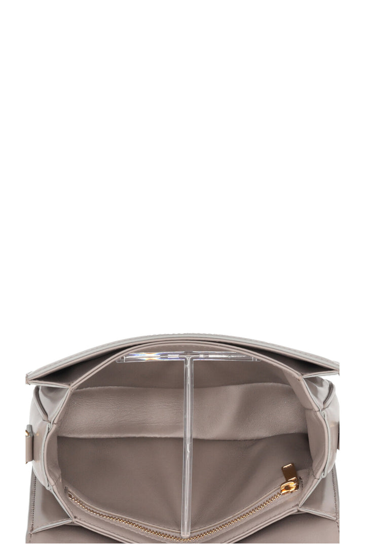 CELINE Teen Triomph Crossbody Bag Grey