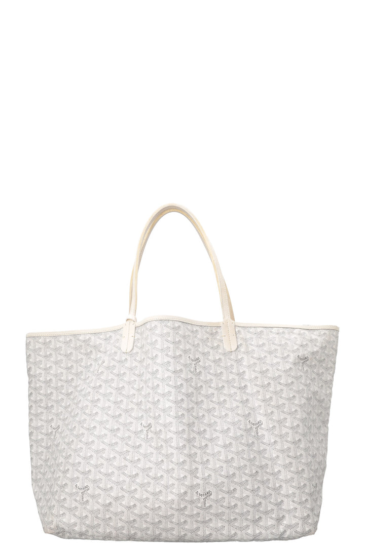 GOYARD Saint Louis GM Goyardine White