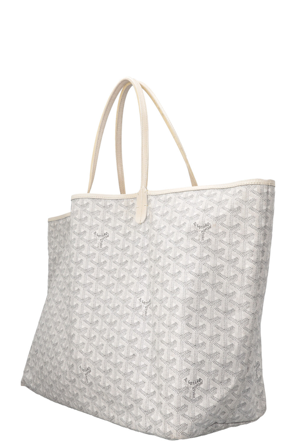 GOYARD Saint Louis GM Goyardine White