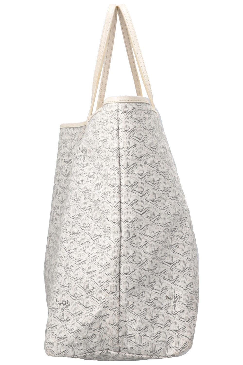 GOYARD Saint Louis GM Goyardine White