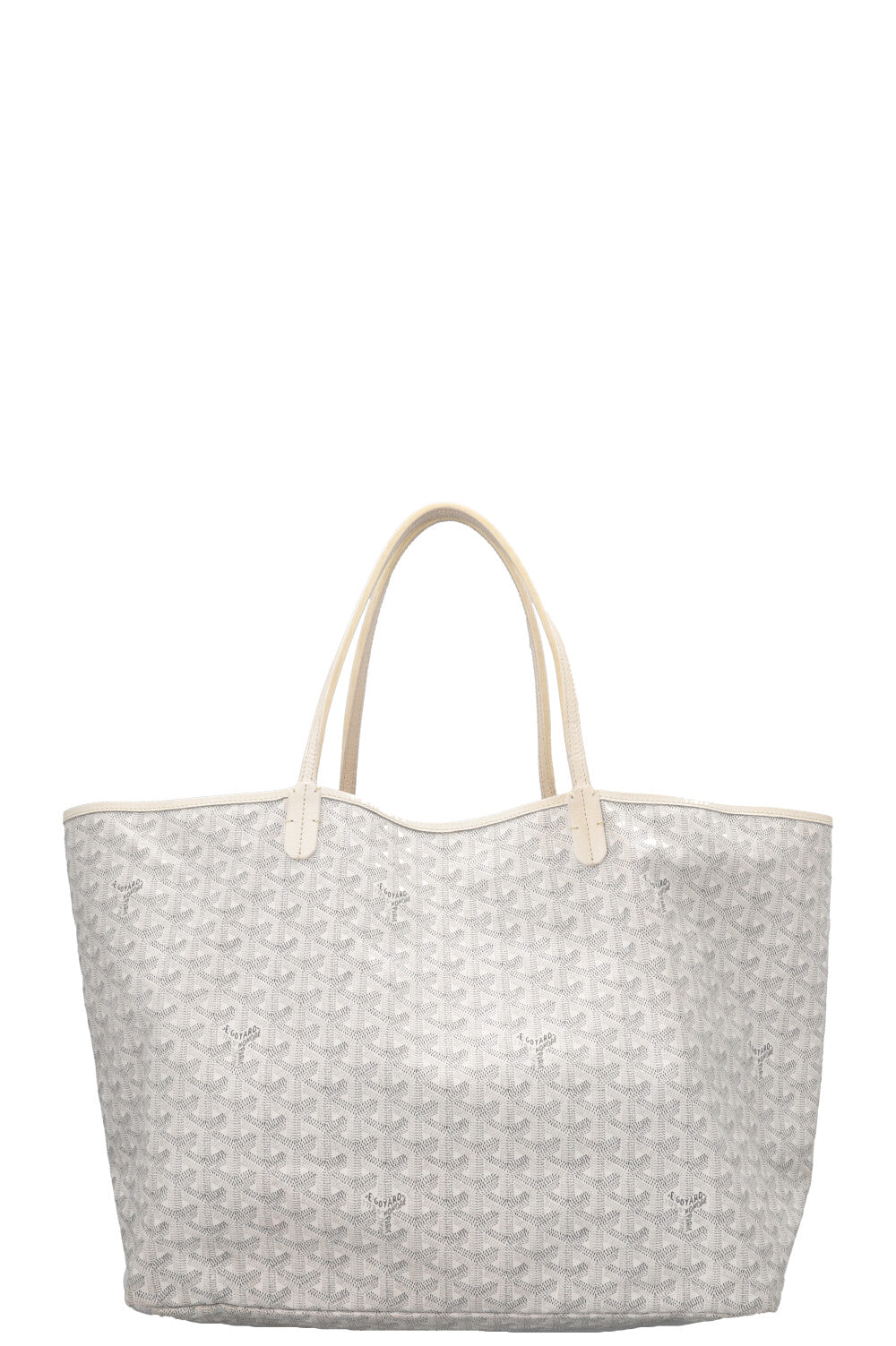GOYARD Saint Louis GM Goyardine White