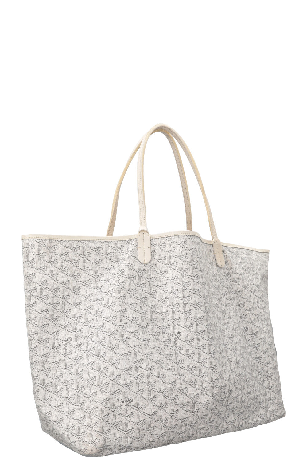 GOYARD Saint Louis GM Goyardine White