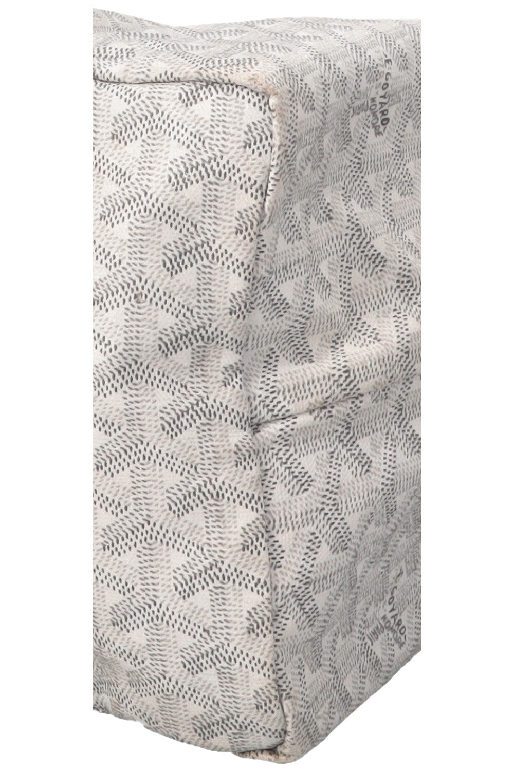 GOYARD Saint Louis GM Goyardine White