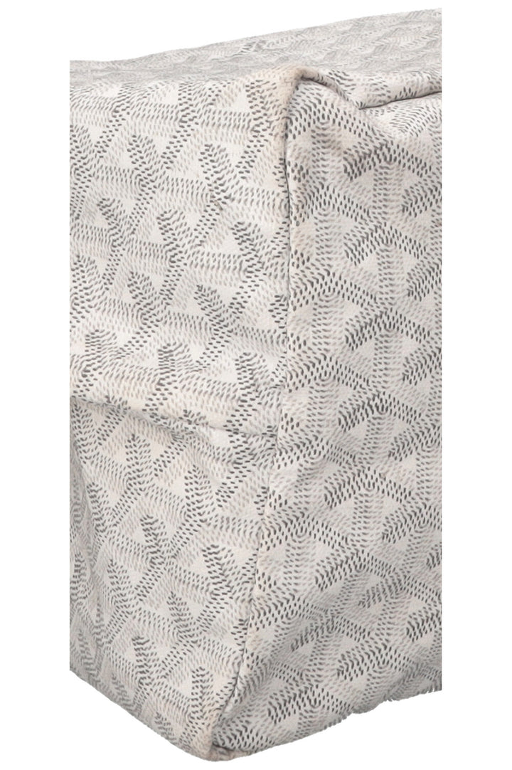 GOYARD Saint Louis GM Goyardine White