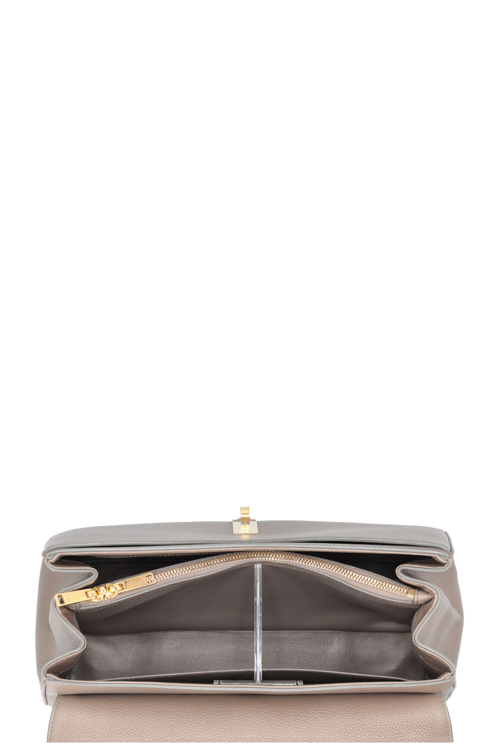 CELINE 16 Bag Classic Leather Taupe