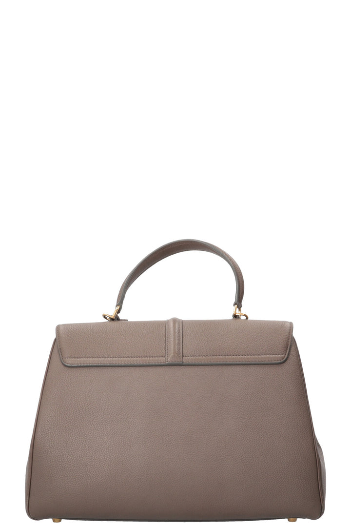 CELINE 16 Bag Classic Leather Taupe