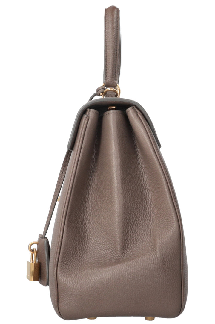 CELINE 16 Bag Classic Leather Taupe