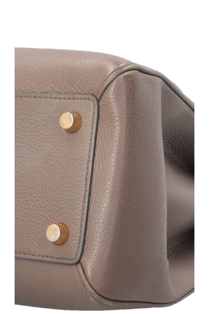 CELINE 16 Bag Classic Leather Taupe