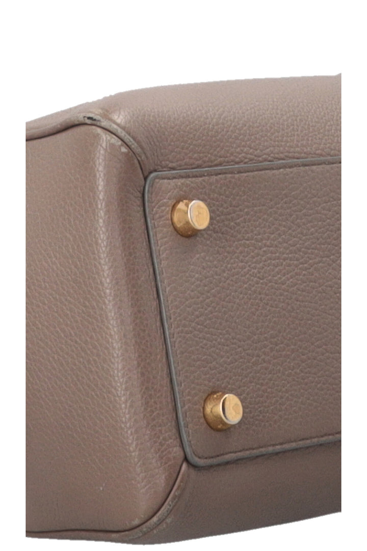 CELINE 16 Bag Classic Leather Taupe