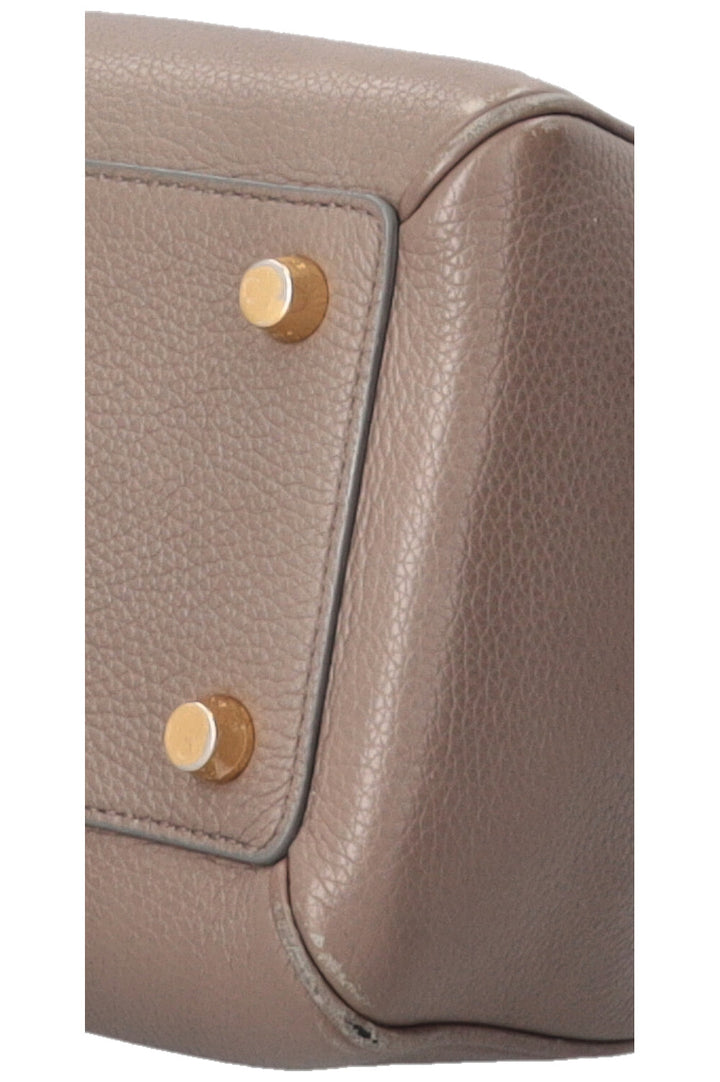CELINE 16 Bag Classic Leather Taupe