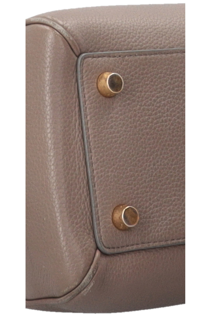 CELINE 16 Bag Classic Leather Taupe