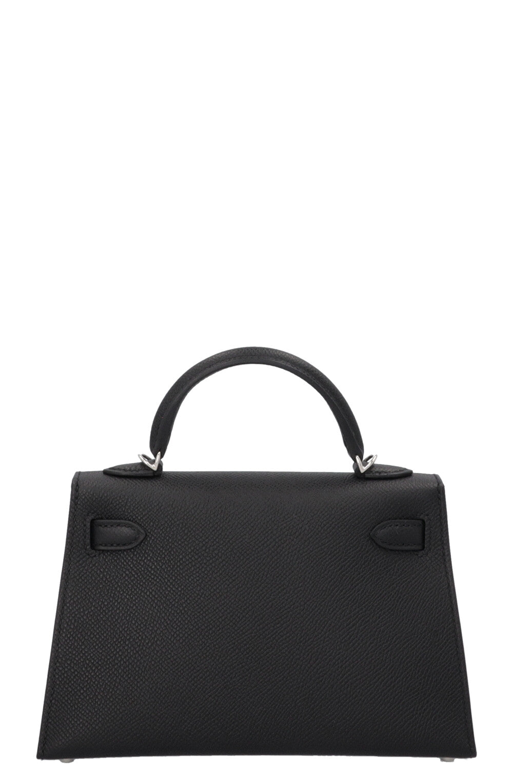 HERMÈS Mini Kelly II Sellier Electrum Epsom Noir