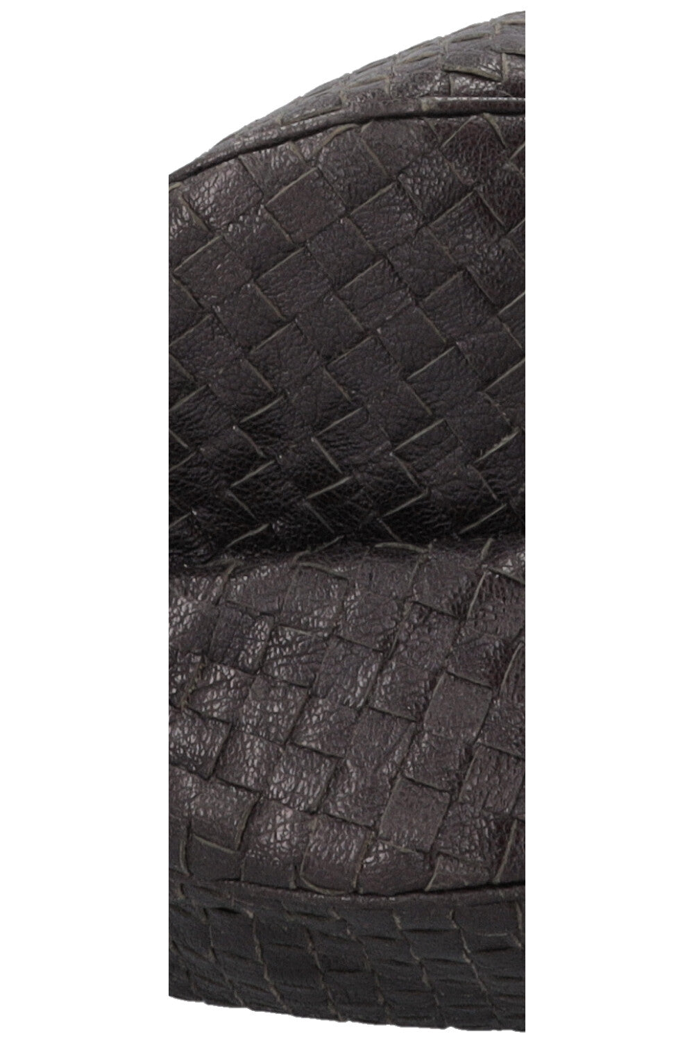 BOTTEGA VENETA Intrecciato Two Handle Bag Charcoal